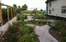 Gardens before and after from Hartley Landscapes