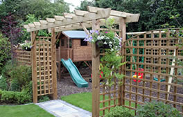 Pergolas and arches from Hartley Landscapes