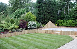 Turfing and seeding from Hartley Landscapes