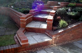 Walls and steps from Hartley Landscapes