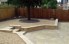 Walls and steps from Hartley Landscapes